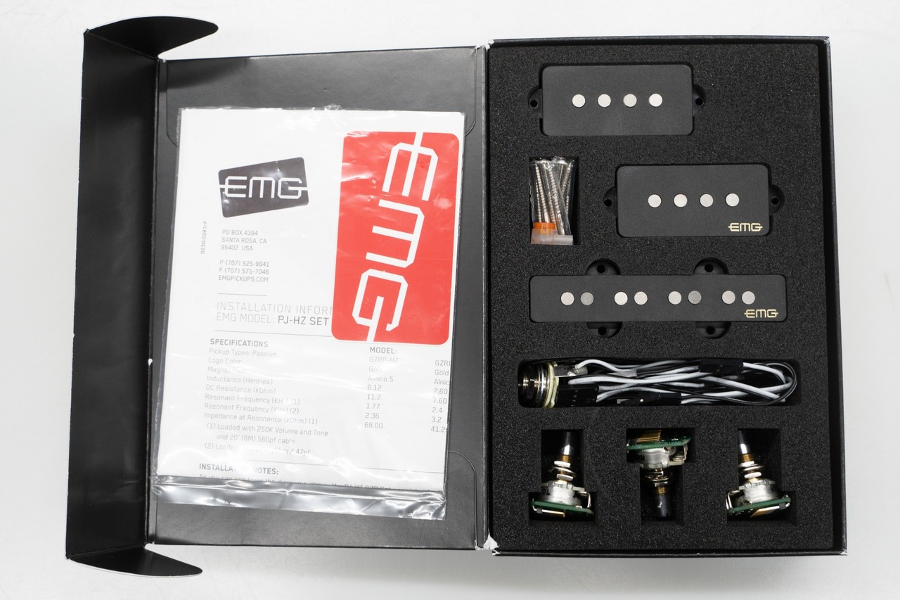 新品 EMG GZR PJ [Geezer Butler Signature]（EMG Pickups / GZR P 