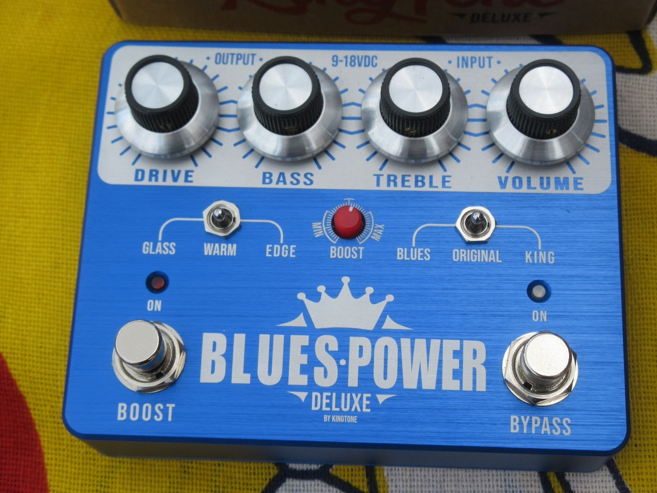 KingTone BLUES POWER ギターエフェクター King Tone Guitar Blues Powerをレビュー！バージョン違いや最新