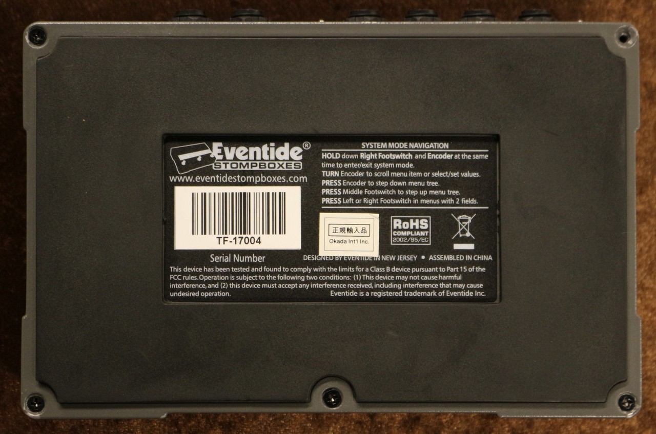 Eventide TimeFactor【USED】【多機能デジタルディレイ】【即納可能