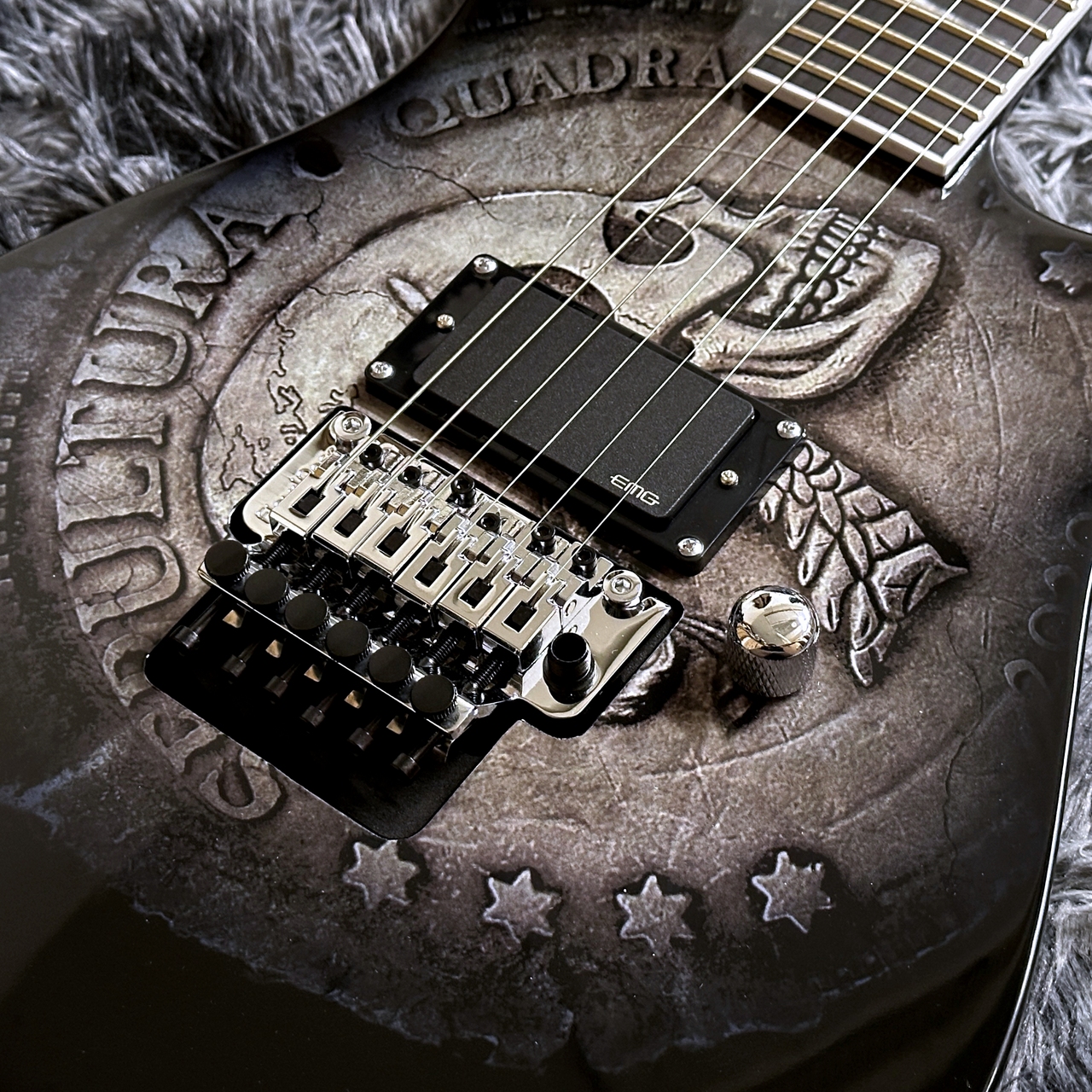 Jackson Pro Series Signature Andreas Kisser Soloist Quadra【WINTER