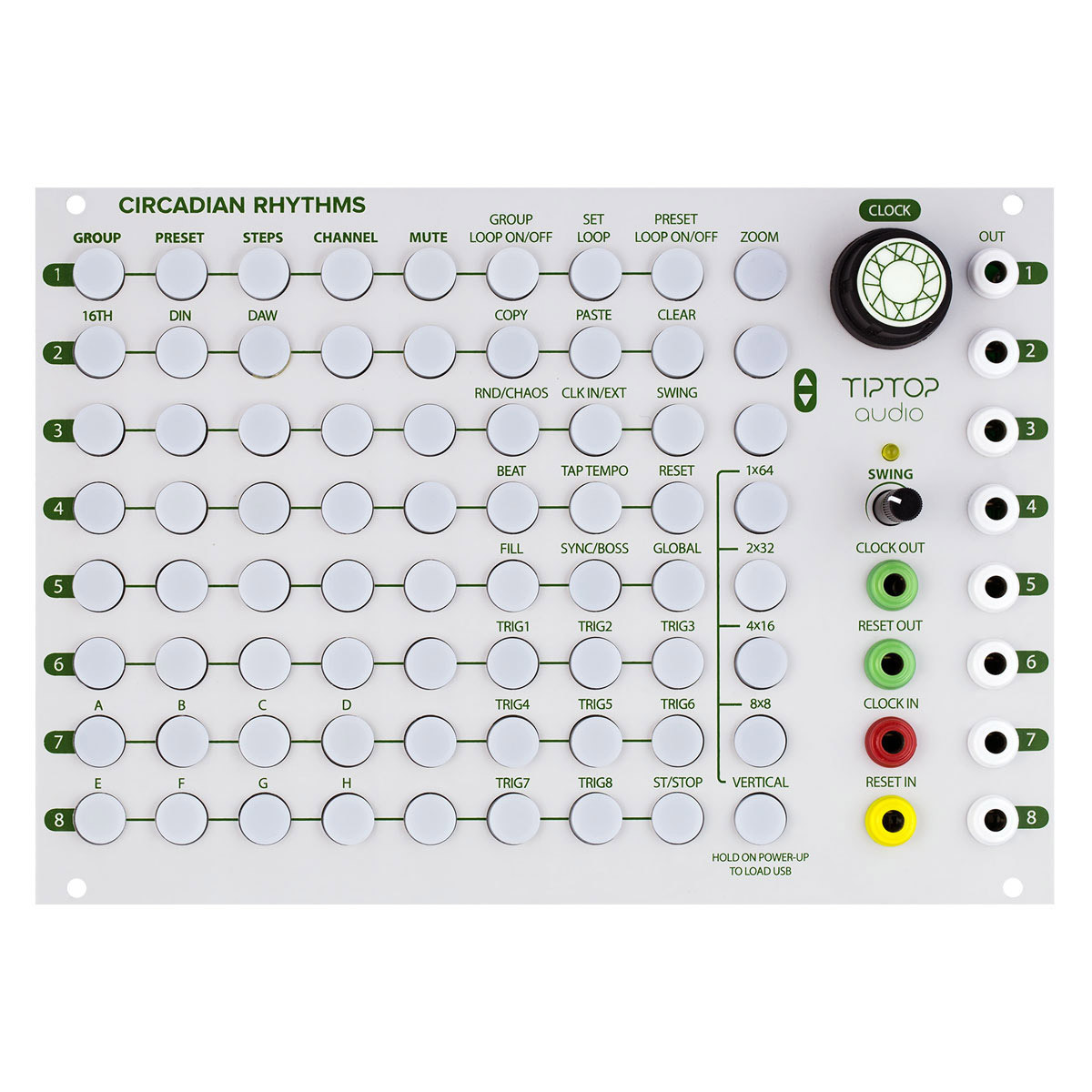 Tiptop Audio Circadian Rhythms ユーロラック・モジュラーシンセサイザー トリガー ゲート シーケンサー （新品/送料無料）【楽器検索デジマート】