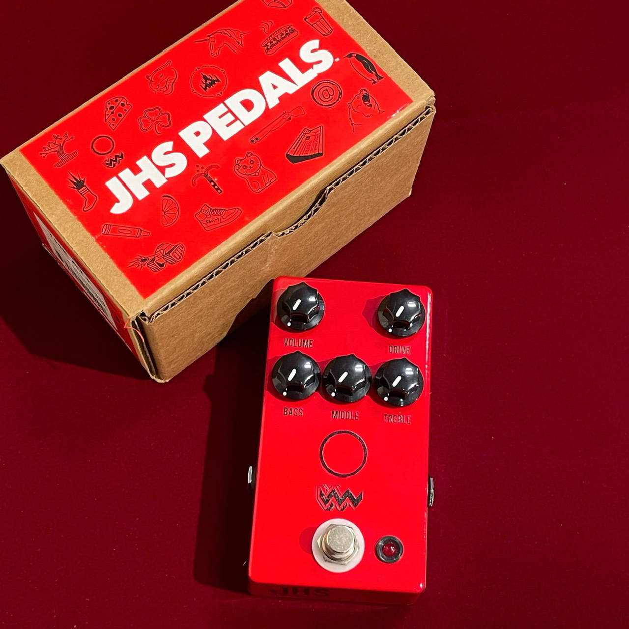 安心交換付き JHS PEDALS ANGRY CHARLIE V3 アングリーチャーリー