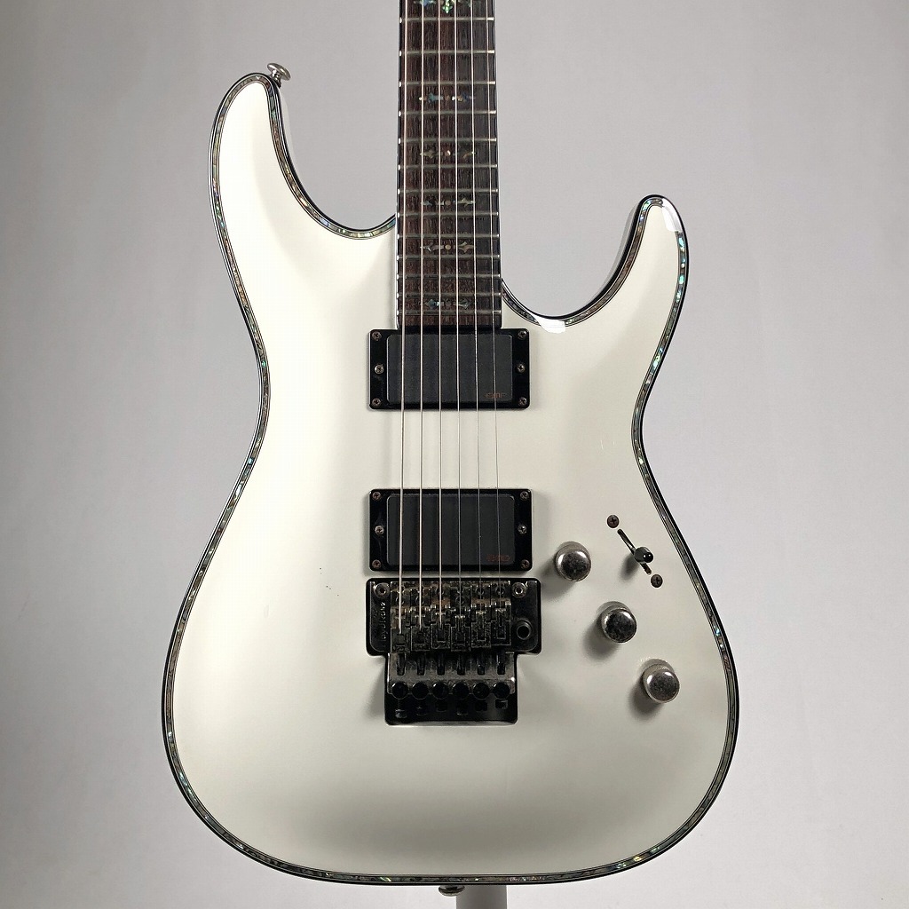 【美品】Schecter AD-C-1-FR-HR ヘルレイザー　希少ホワイト SCHECTER HELLRAISER C-1 FR [AD-C-1-FR-HR] -White-【USED】（中古