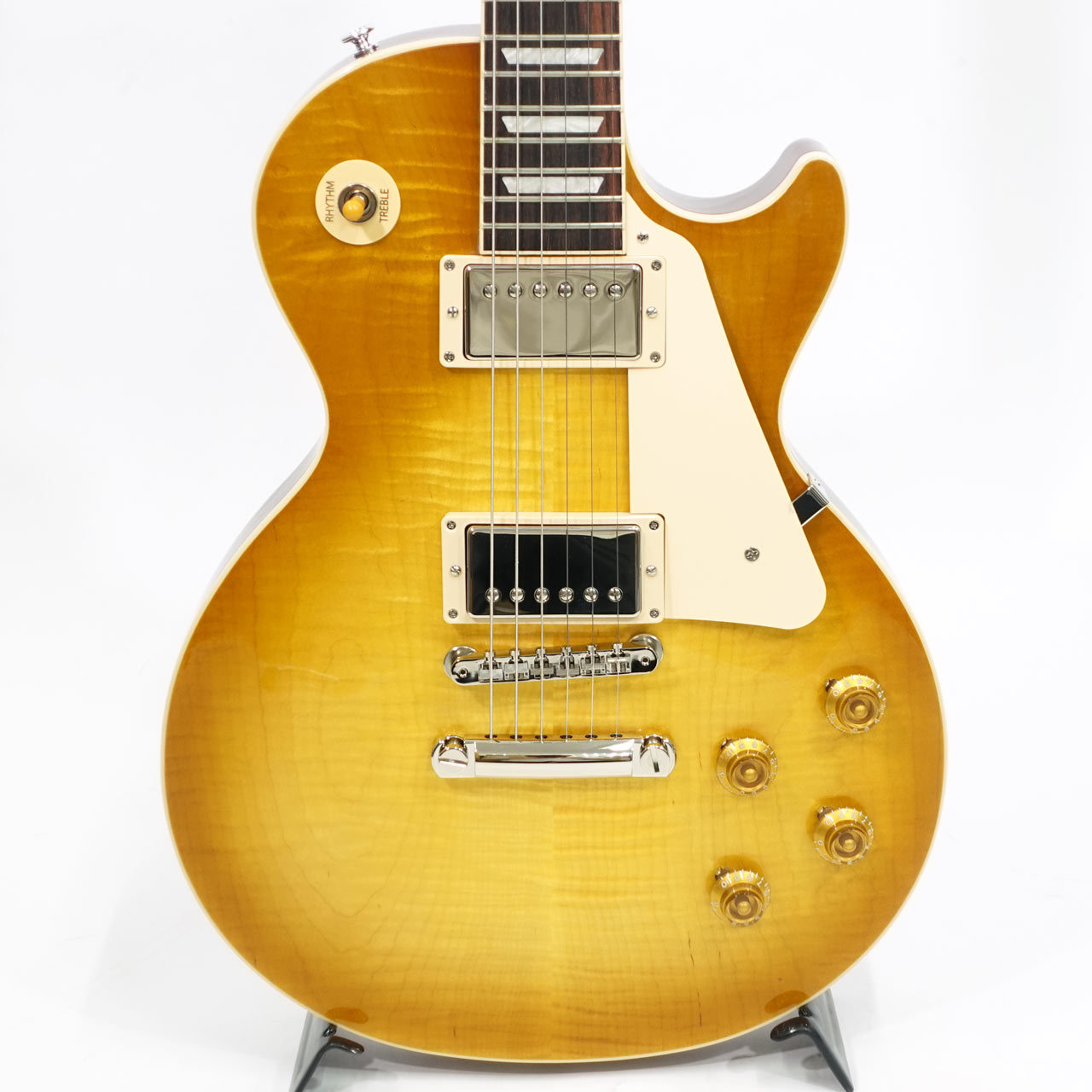 美品 虎杢 Gibson LesPaul Standard Exclusive Gibson Japan Exclusive Les Paul Standard 50s Custom Shop Top