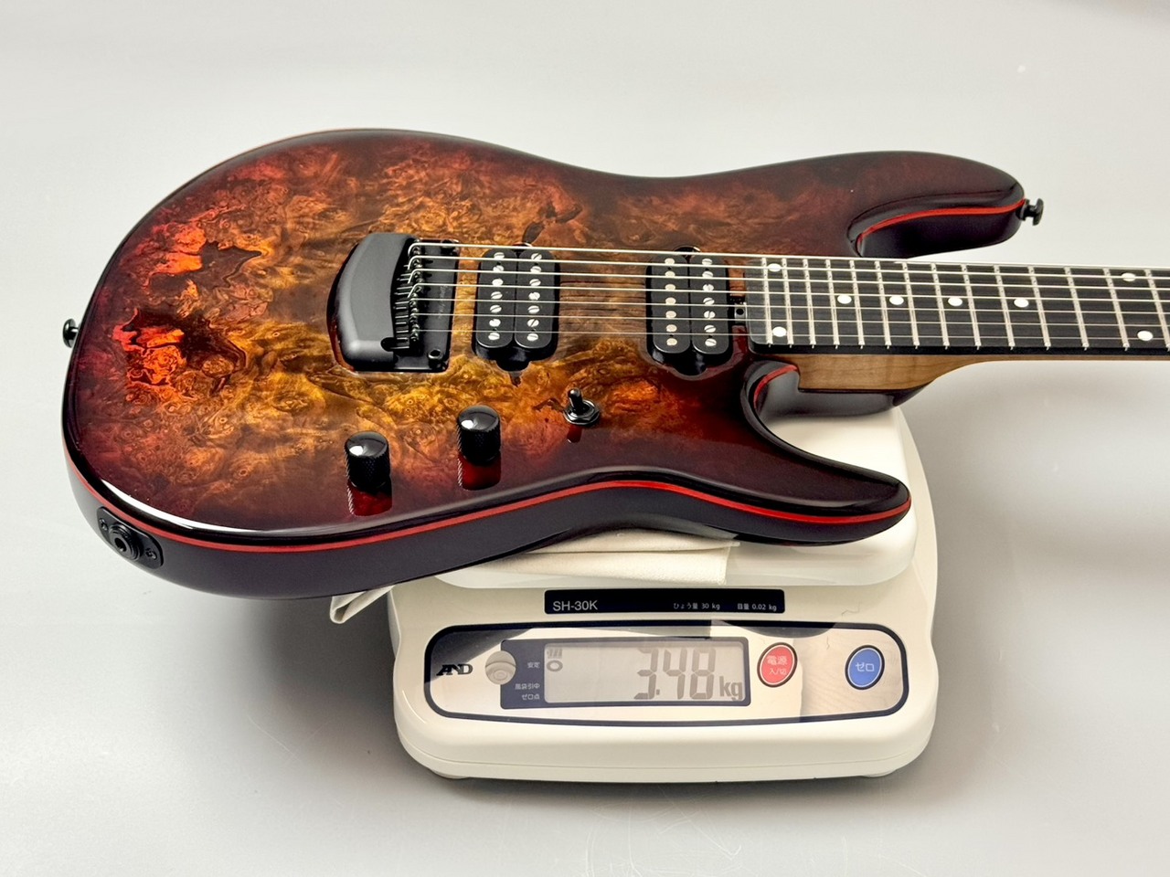 MUSIC MAN 【死の山】Jason Richardson 7-String Cutlass HT Death