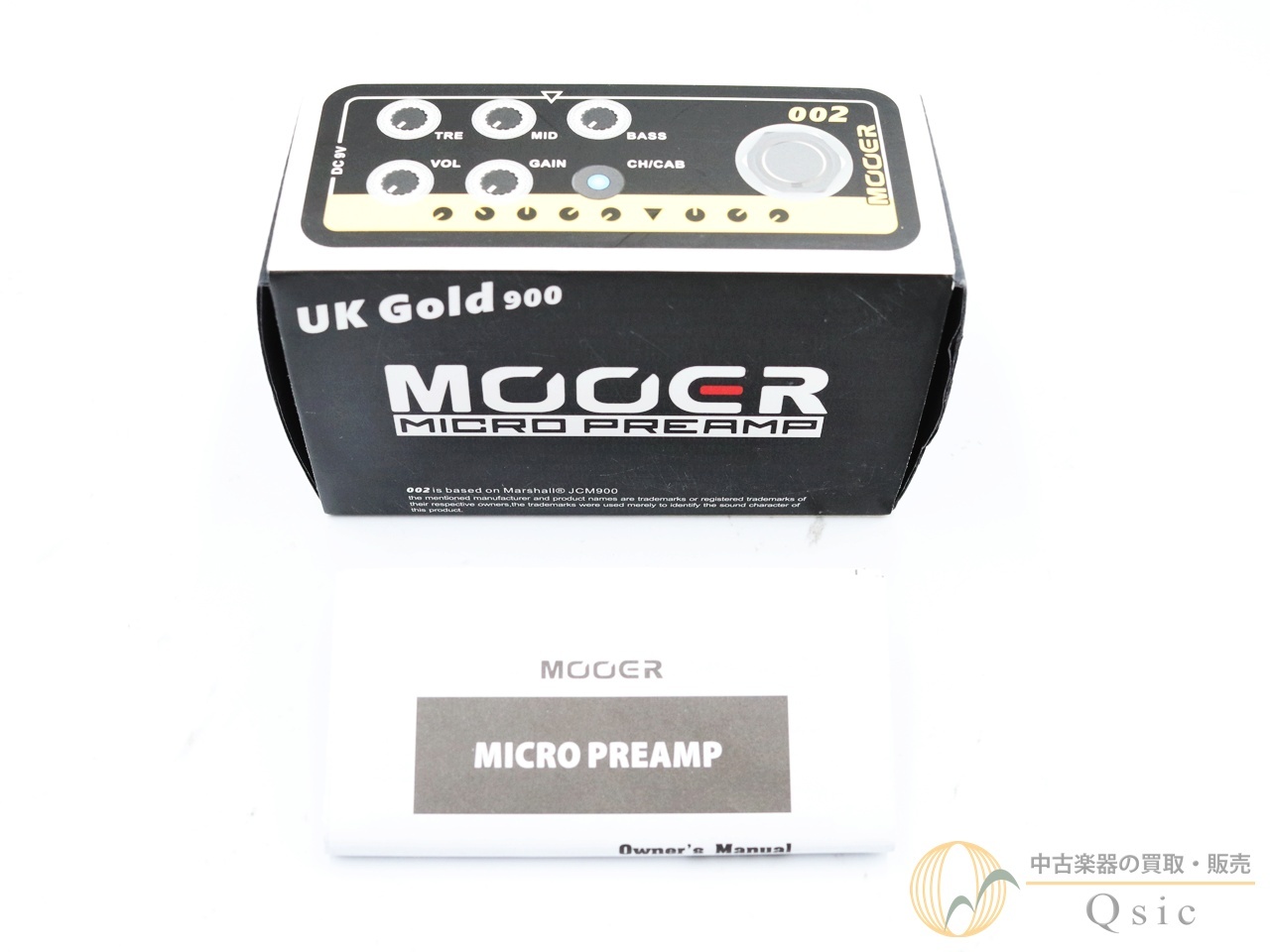 MOOER Micro Preamp 002 UK Gold 900 [VM184]【神戸店在庫】（中古