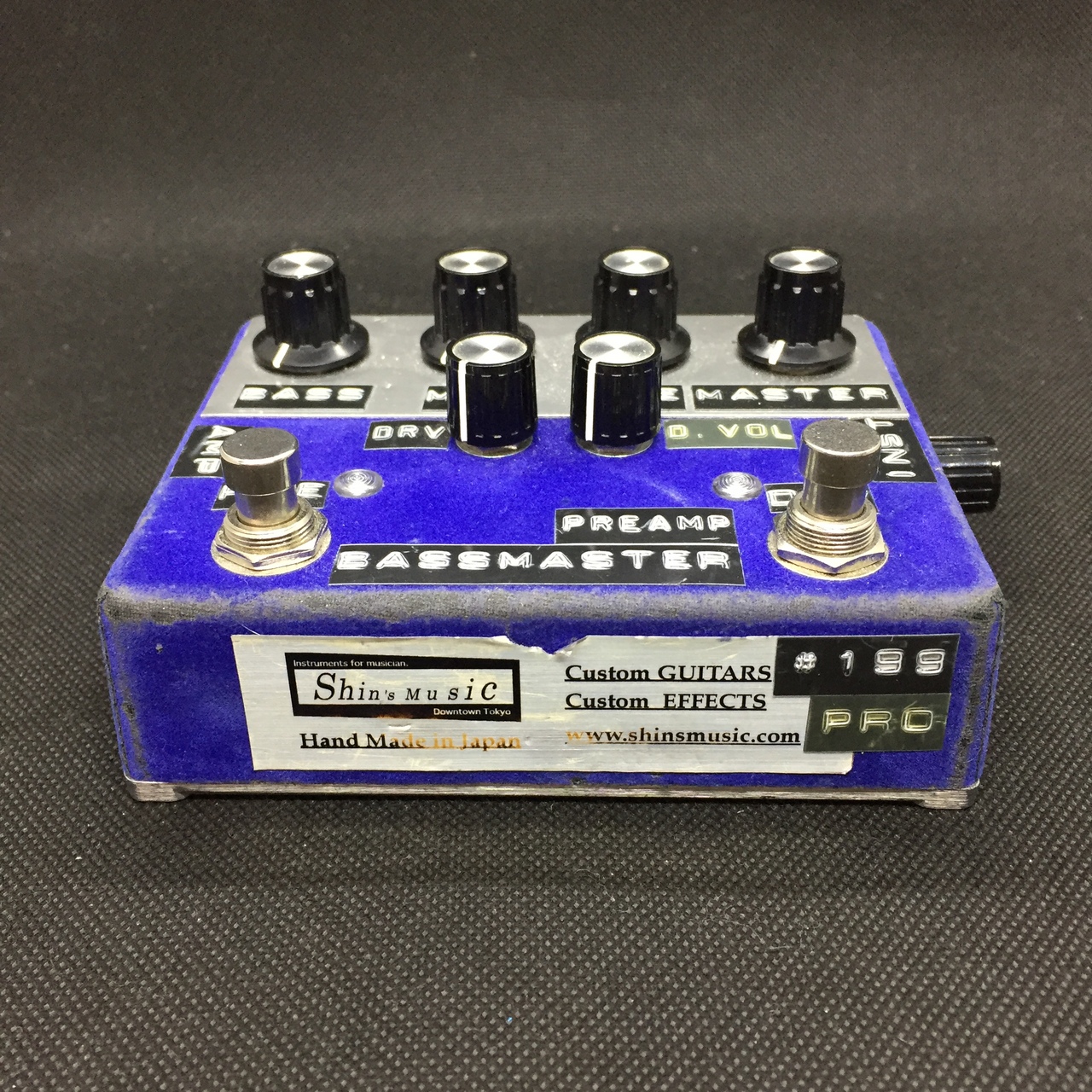 Shin's Music Bass Master Preamp Pro Blue Velvet（中古/送料無料