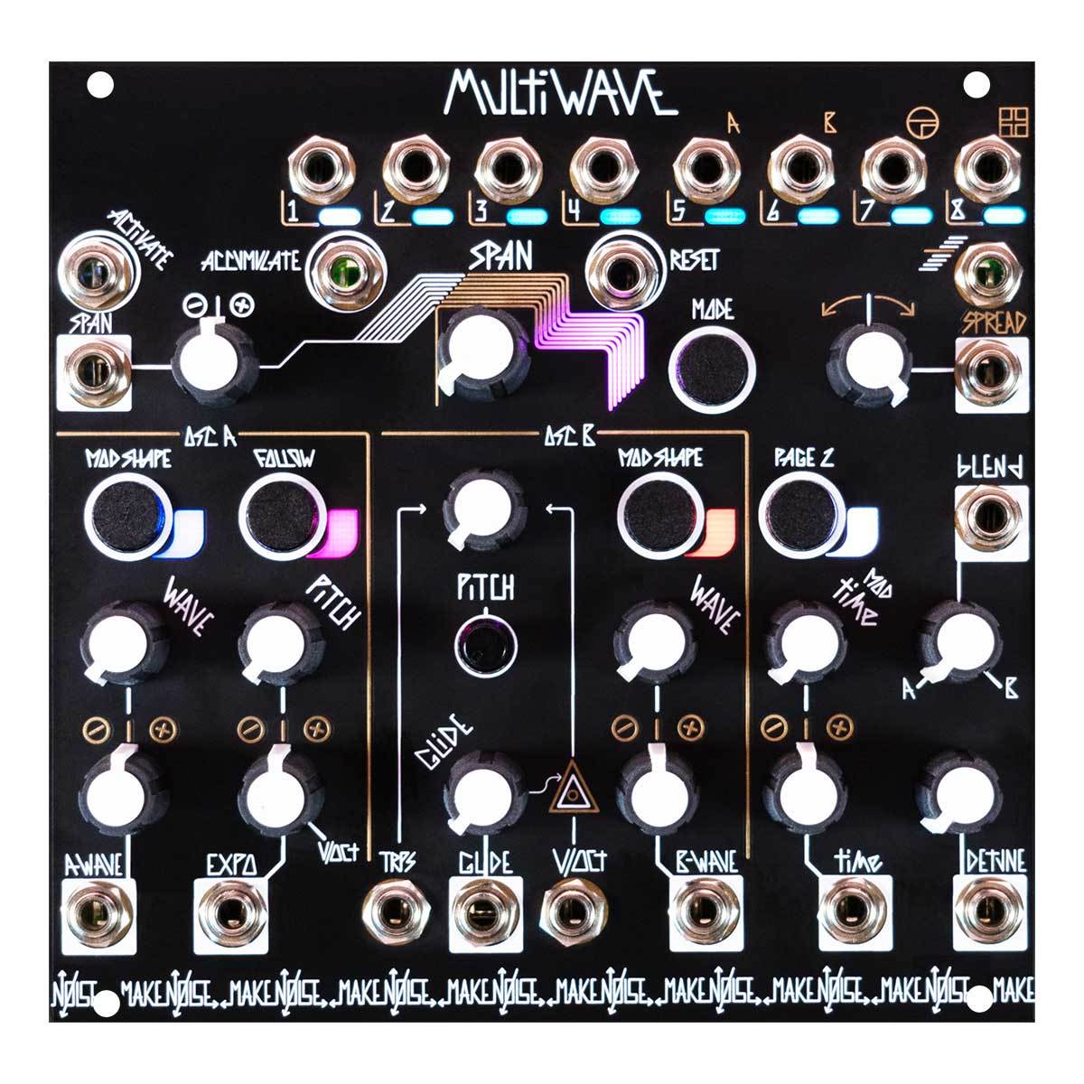 Make Noise MultiWave ユーロラックモジュラーシンセサイザー