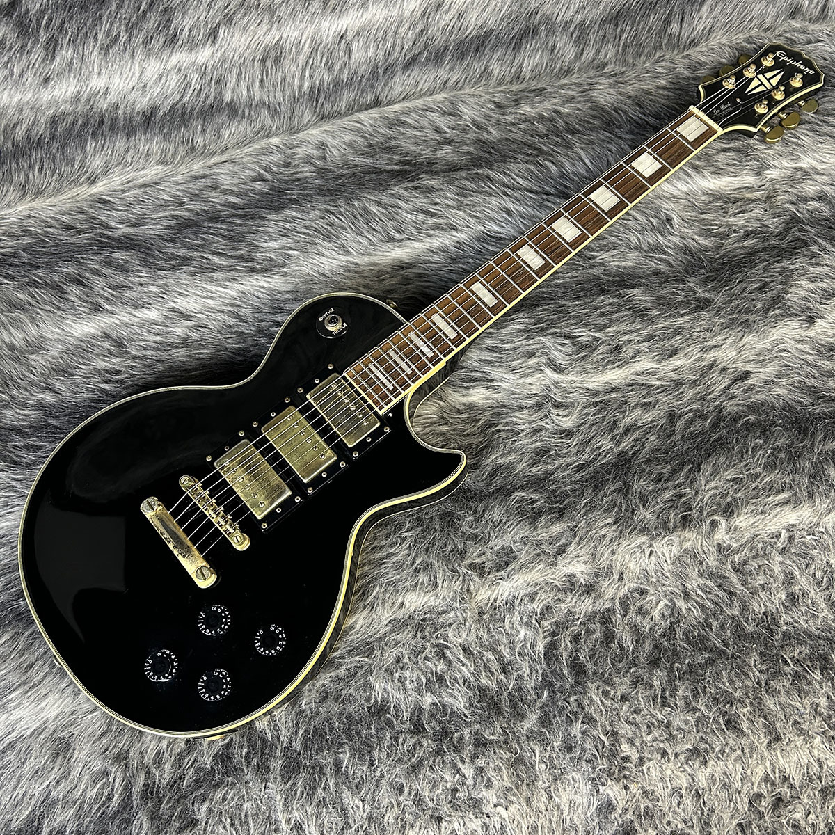 Epiphone レスポールカスタム 3pu ［Ebony］ Epiphone Les Paul Custom 3PU Ebony（中古/送料無料）【楽器