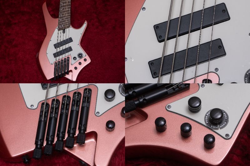 nb505 エレキベース new】HEX Guitars / NB505 Sunburst - Geek IN Box