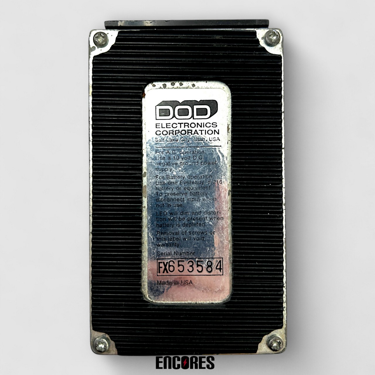 ギター DOD FX67 STEREO TURBO CHORUS DOD Digitech FX67 Stereo Turbo Chorus Dual Analog Vintage