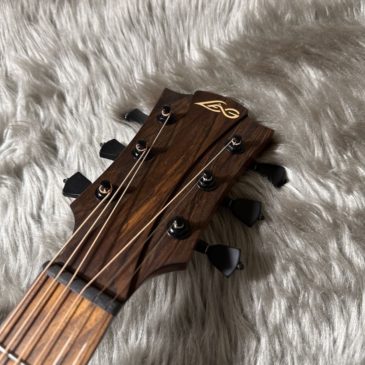 LAG Guitars 【現物写真】T118D BLK アコースティックギターTRAMONTANE