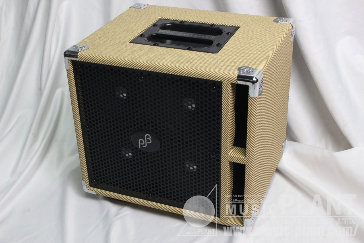 未使用に近い。COMPACT-4 PJB C-4 ベースキャビネット Phil Jones Bass(PJB) C-4 Compact-4 TWEED（中古）【楽器検索デジマート】