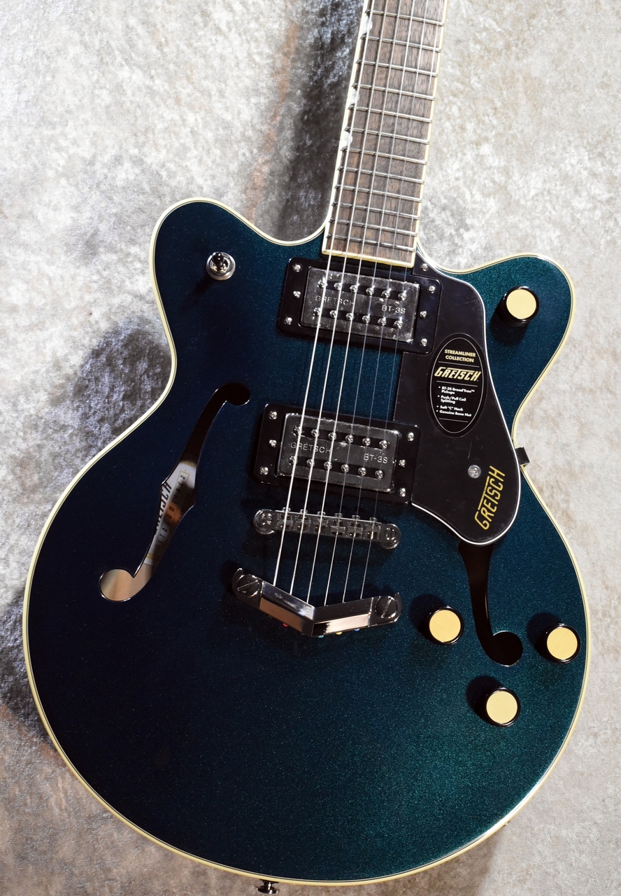 レア　高品質　ブルーラダー　ファントムゼウスシトリン　フリーフォーム　スモーキー Gretsch G2655 Streamliner Center Block Jr. Midnight Sapphire