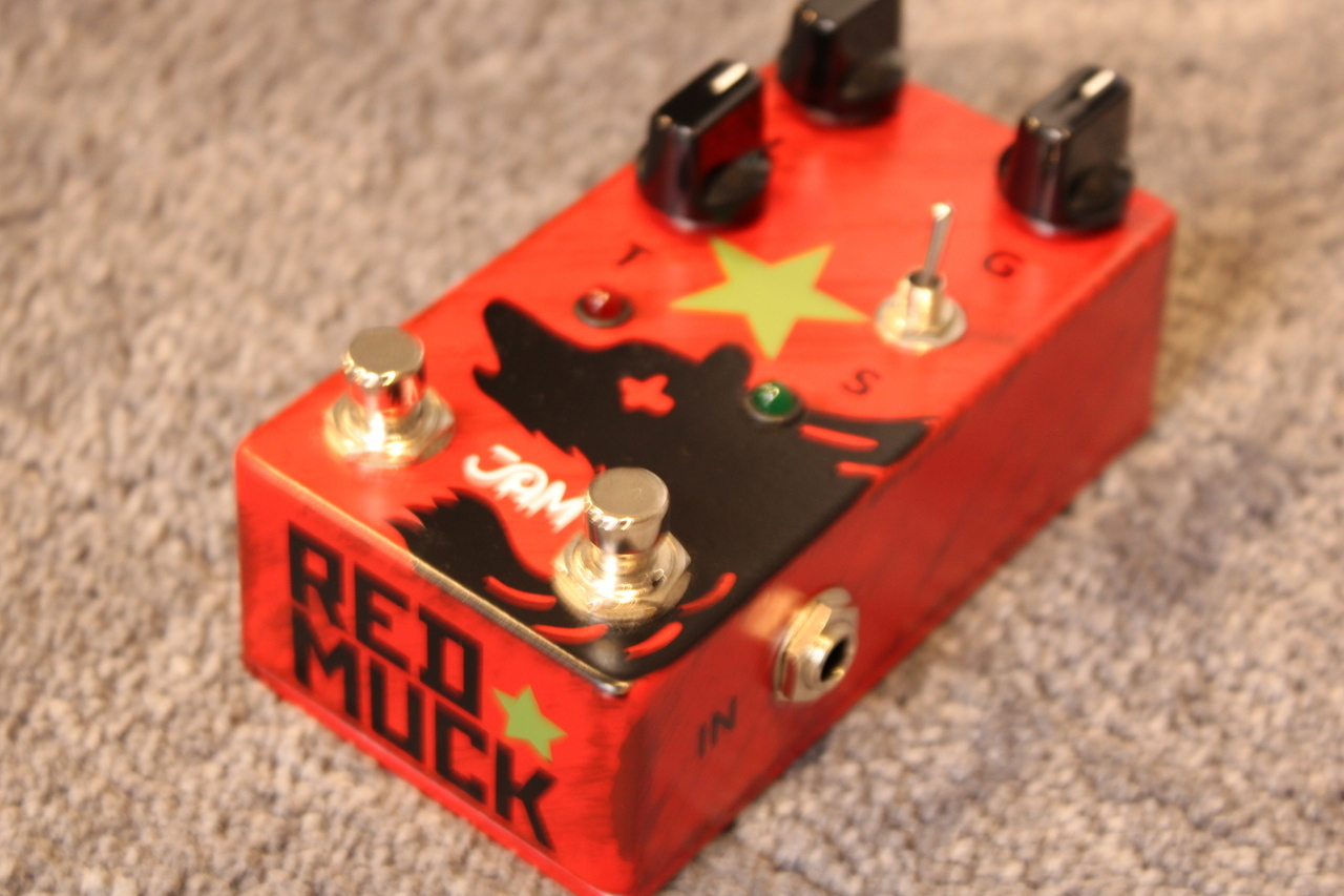 JAM pedals Red Muck mk.2【BigMuff系ファズ】【新品同様】【福岡店