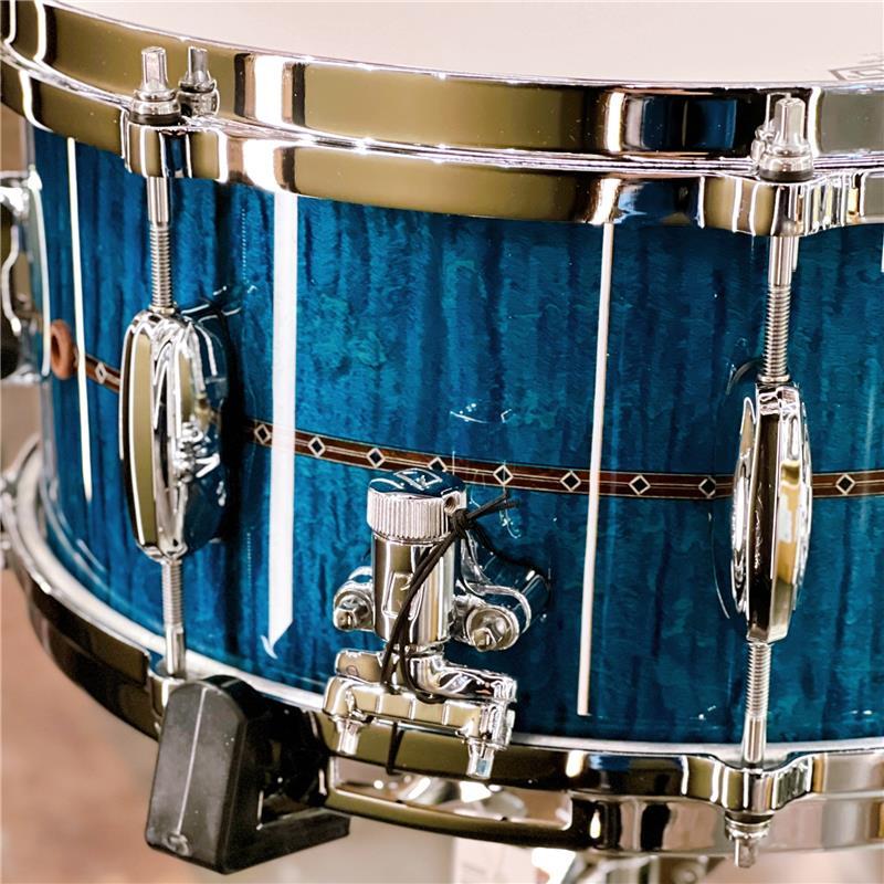 Tama TMS1465SR-OLC [STAR Maple 14 × 6.5 / Ocean Blue Curly