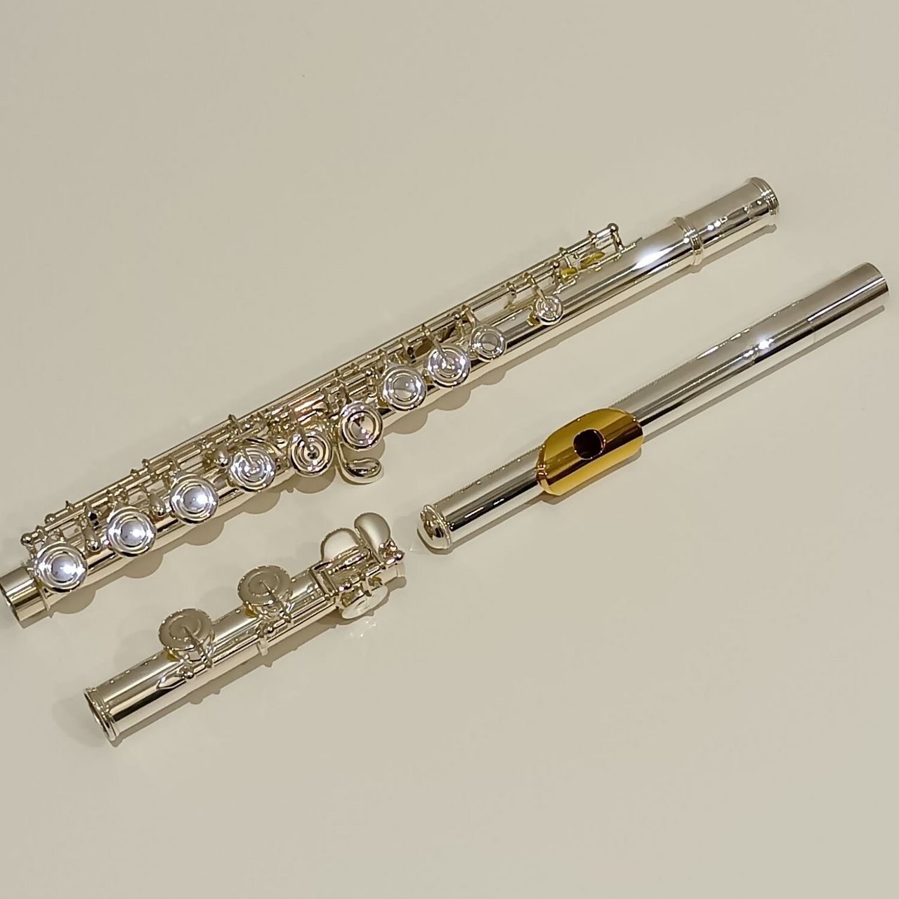 YAMAHA YFL-412LSE フルート リッププレート・頭部管インナー金メッキ