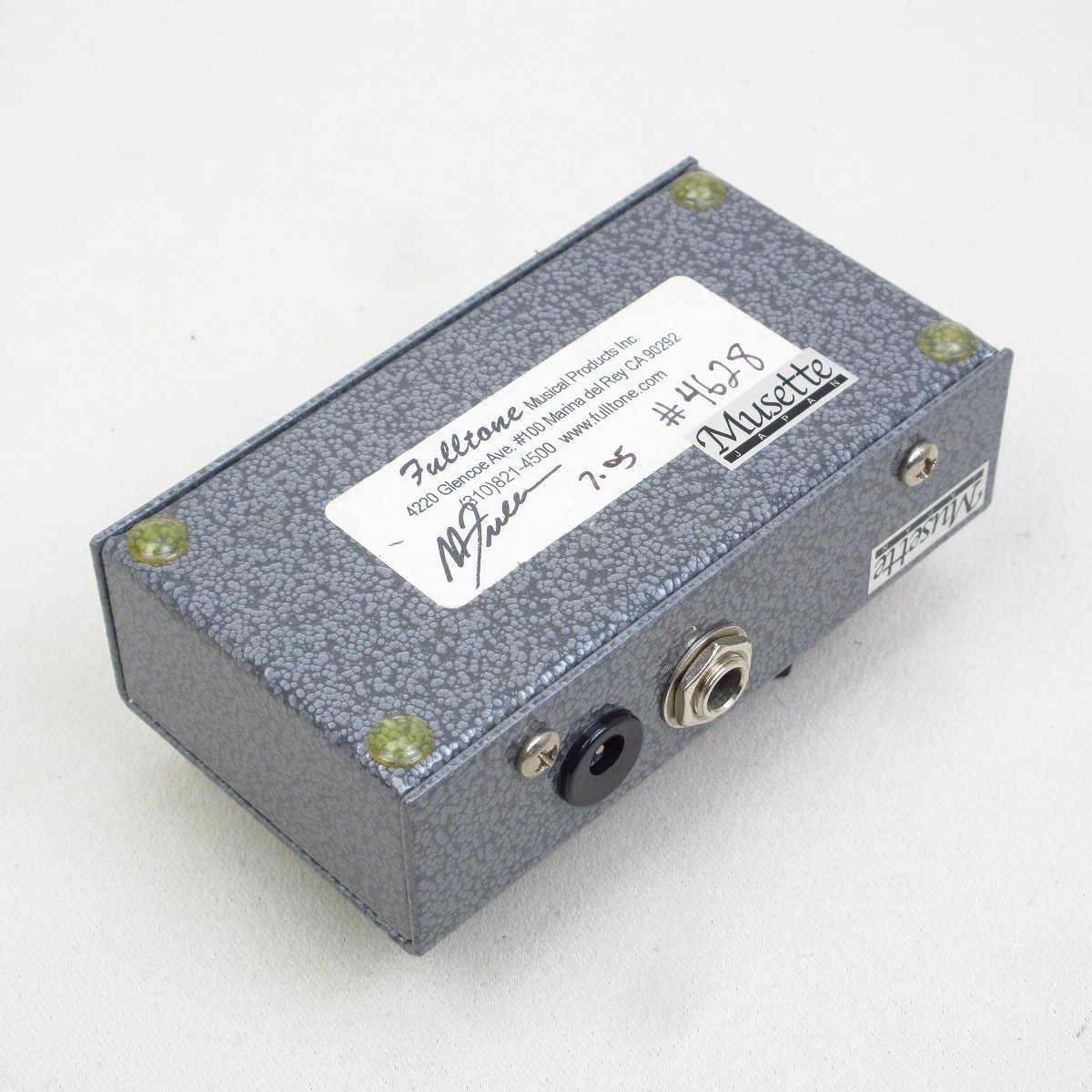 fulltone（フルトーン）fat boost(ファットブースト1)ブースター fulltone（フルトーン）fat boost(ファットブースト1)ブースター