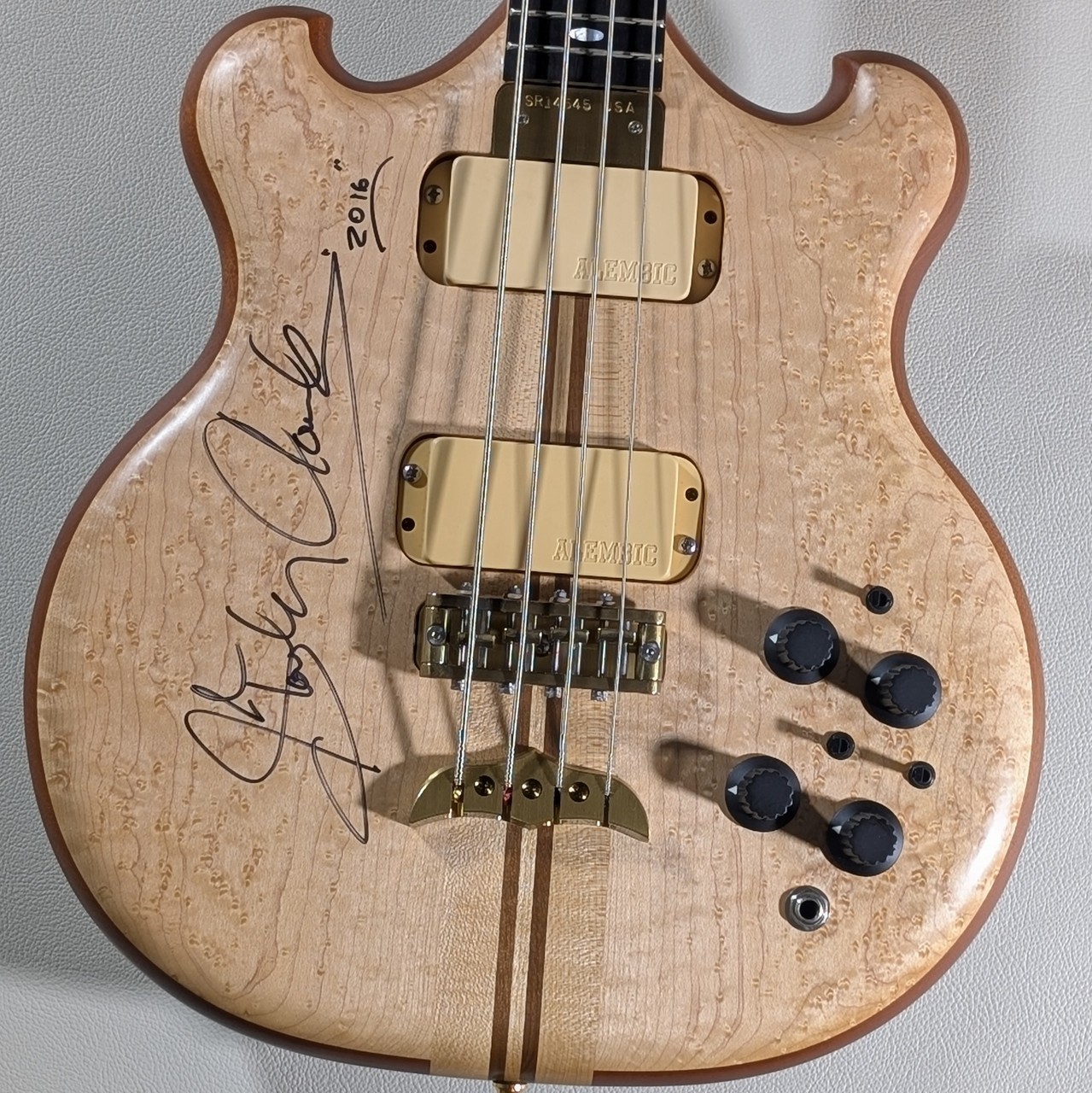 ALEMBIC SCSB4 Retro Special -Birdseye Maple Top&Back / Natural