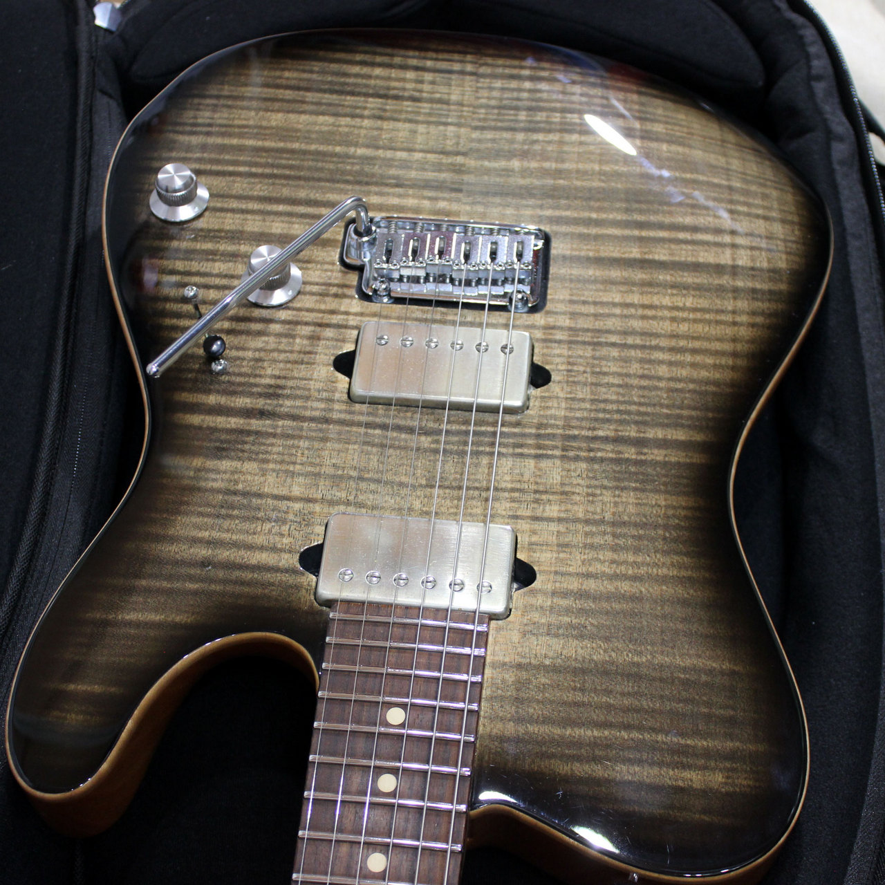 Suhr Modern T HH Style Trans Charcoal Burst サー モダン