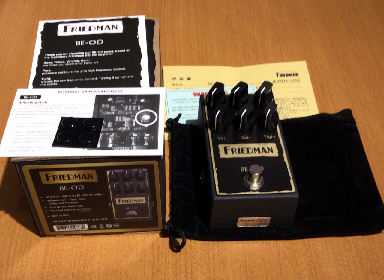 Friedman BE-OD（新品/送料無料）【楽器検索デジマート】