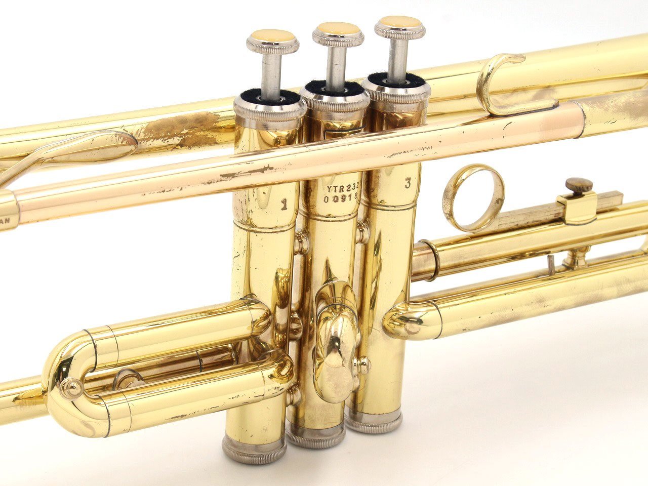YAMAHA ヤマハ トランペット YTR2321 ラッカー YAMAHA B♭トランペット YTR-2321 ラッカー仕上げ 【横浜店