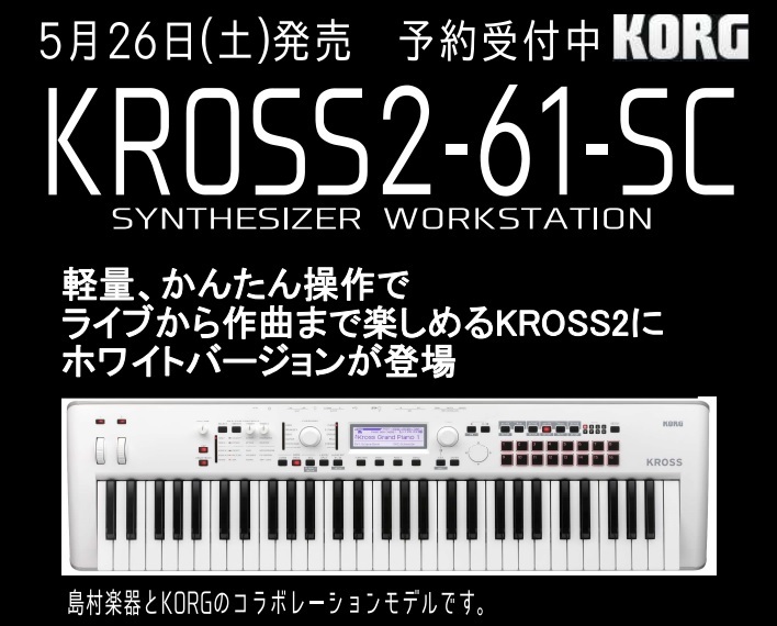 KORG KROSS2-61-SC（新品/送料無料）【楽器検索デジマート】