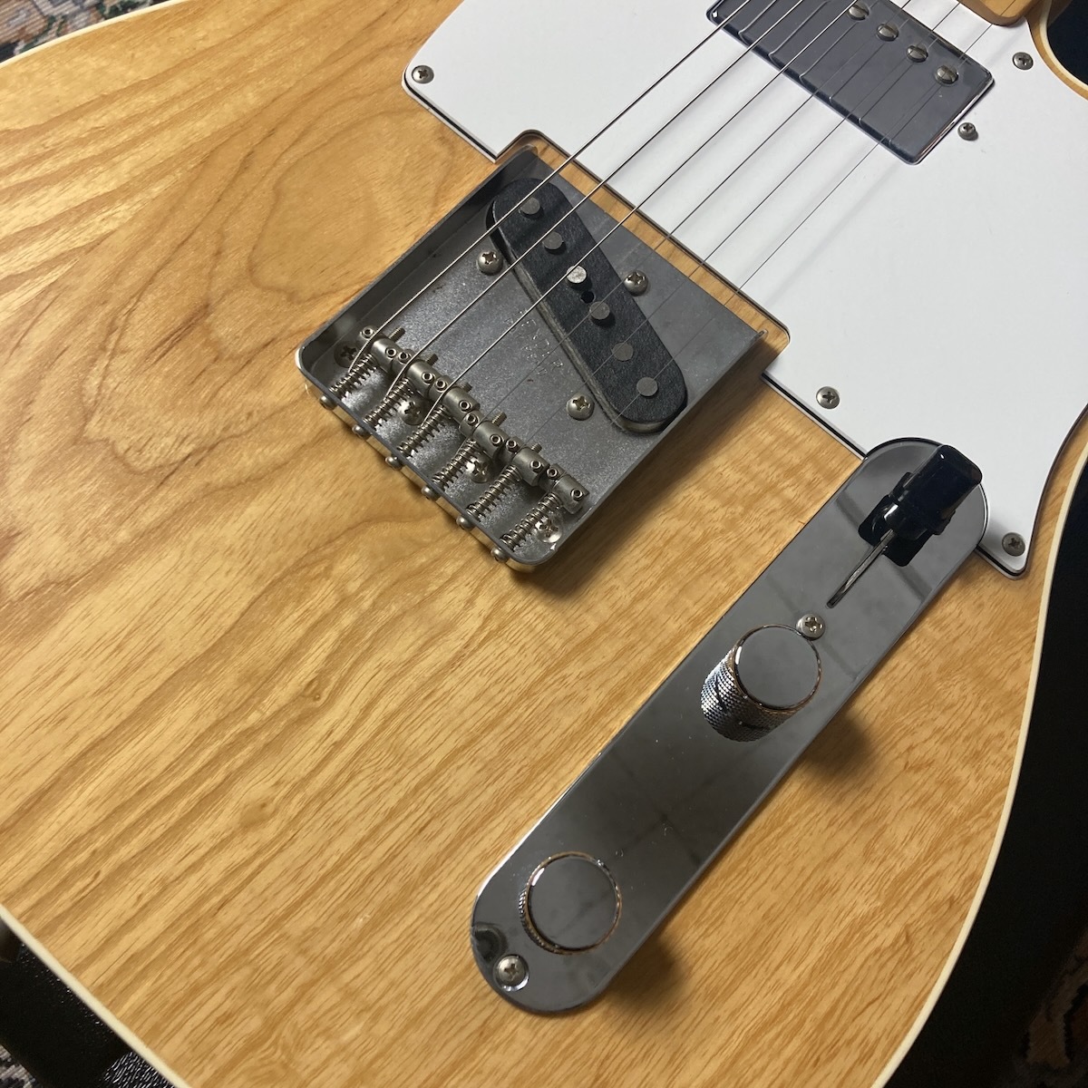 Fender Japan TL66B AC Natural w/Gibson HB（中古）【楽器検索