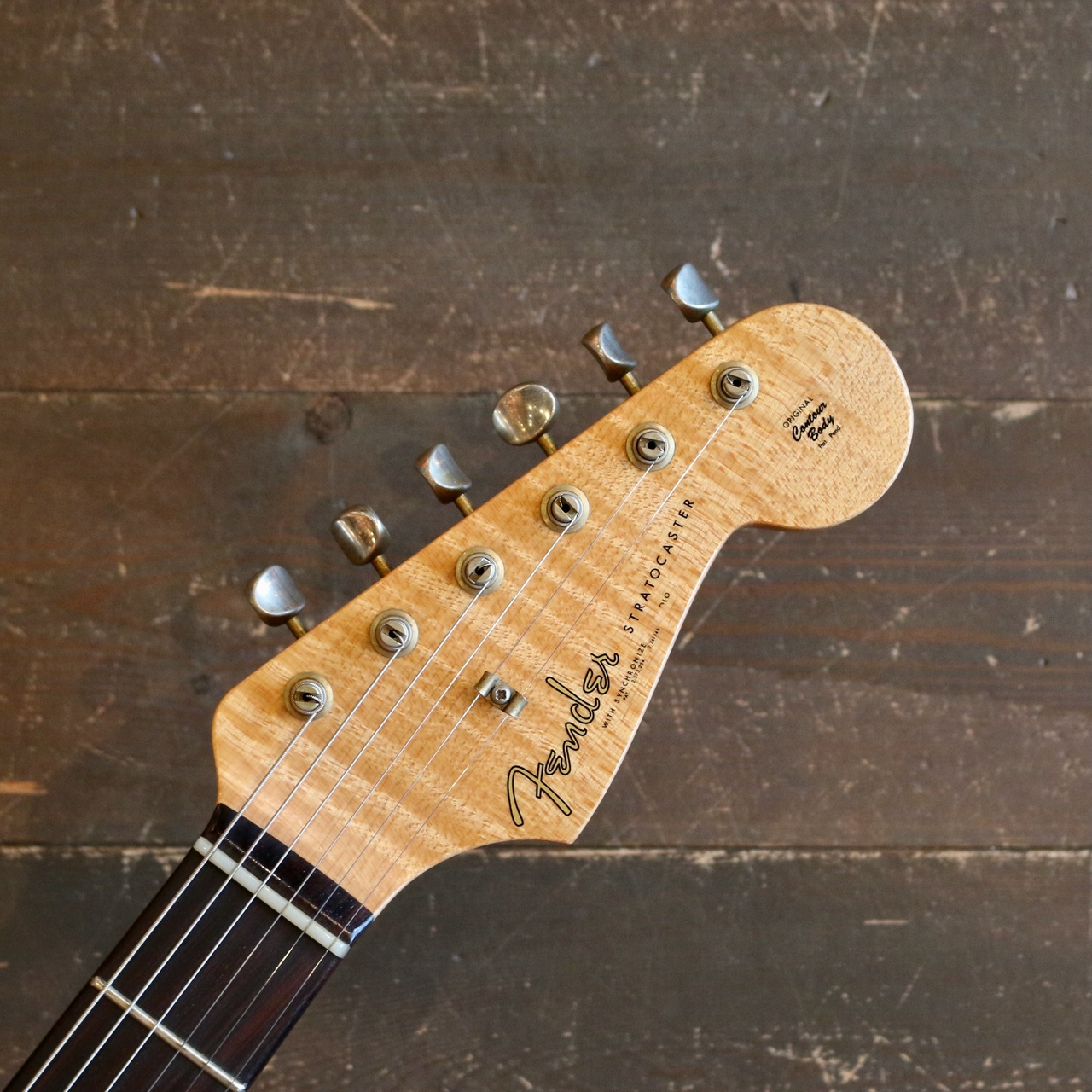 ギター Fender Custom Shop MasterGrade 1961 aged Fender Custom Shop Master Built 1961 Stratocaster Relic Candy