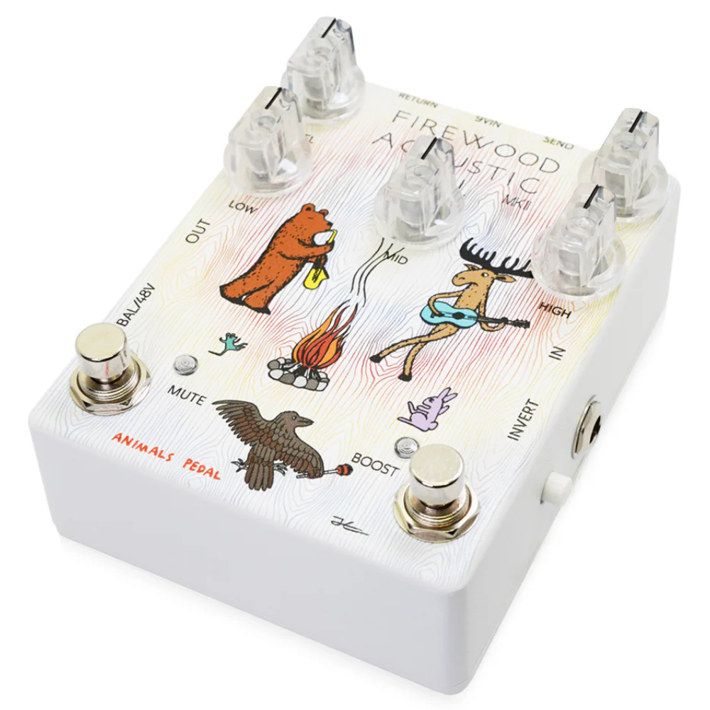 Animals Pedal アニマルズペダル Firewood Acoustic D.I. MKII アコースティックギター用エフェクター DI （新品/送料無料）【楽器検索デジマート】