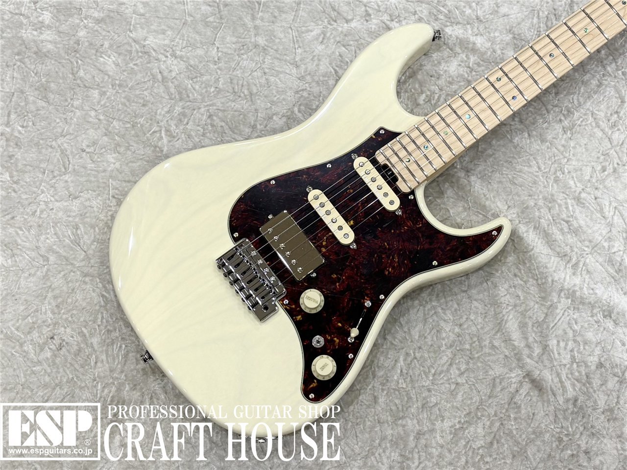 ESP SNAPPER-AS / Honey Blond（新品/送料無料）【楽器検索