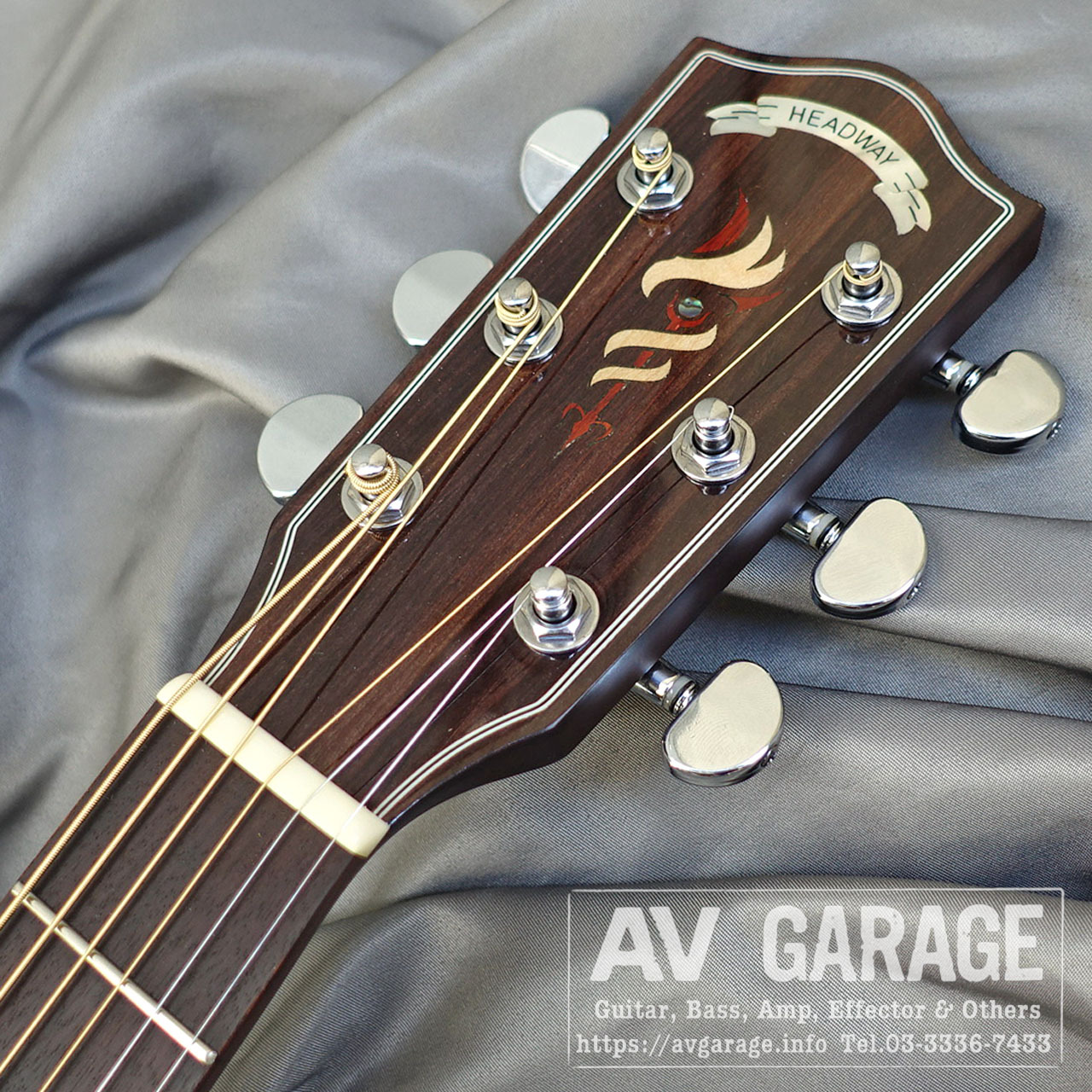 Headway HJ-OSAMURAISAN II Japan Tune-up Series Acoustic Guitar