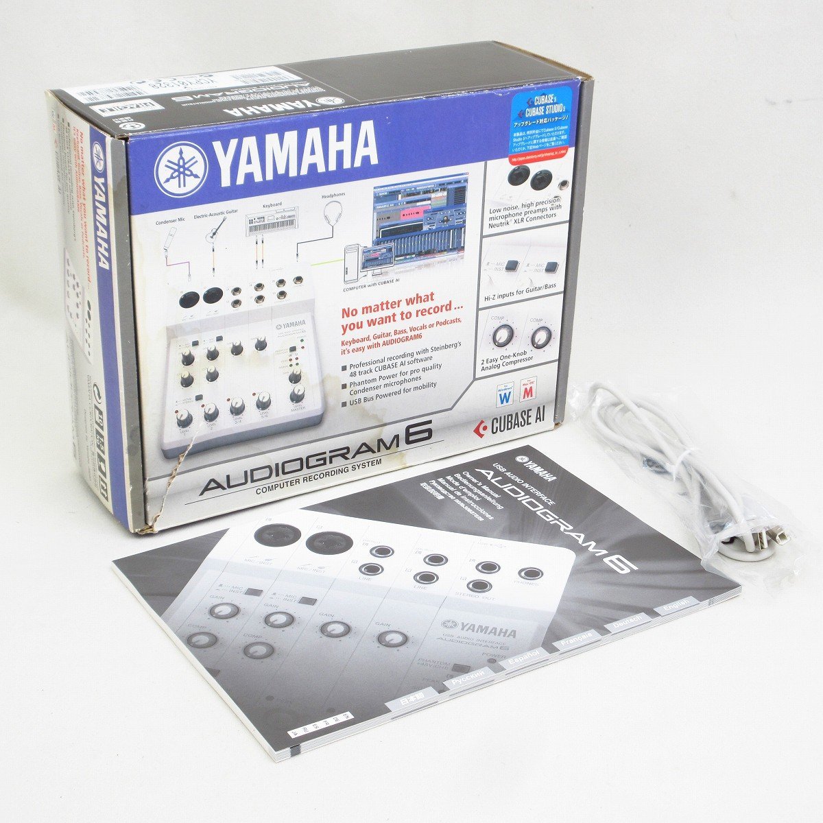 YAMAHA AUDIOGRAM6 オーディオインターフェイス 【横浜店