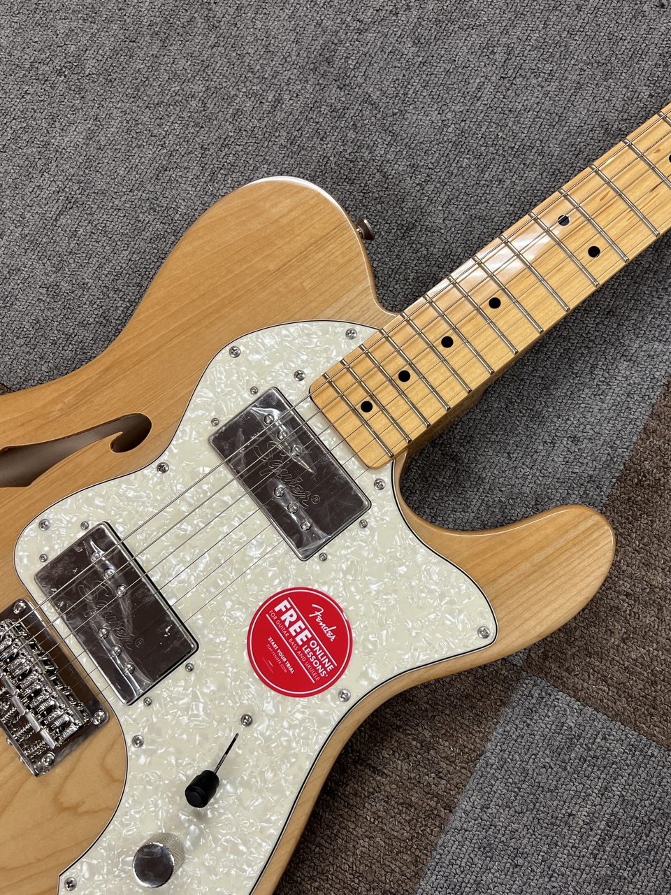 Squier by Fender Classic Vibe '70s Telecaster Thinline, Maple