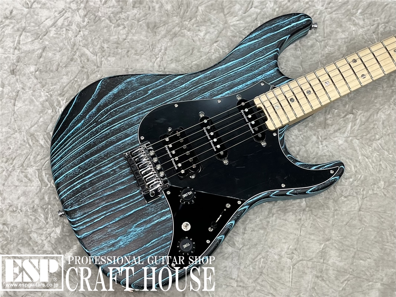 ESP SNAPPER-AS/M DRIFTWOOD Series / Black w/Blue Filler