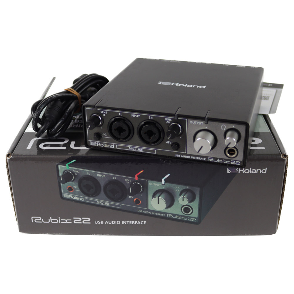 Roland 【中古】 オーディオインターフェイス ローランド ROLAND Rubix22 USB AUDIO INTERFACE ルビックス