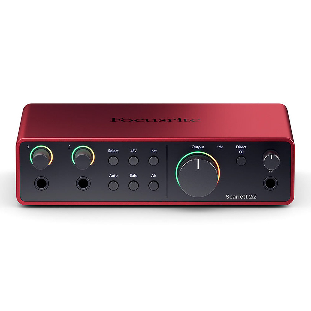 Focusrite Scarlett 2i2 Gen4 【人気オーディオインターフェースの第4