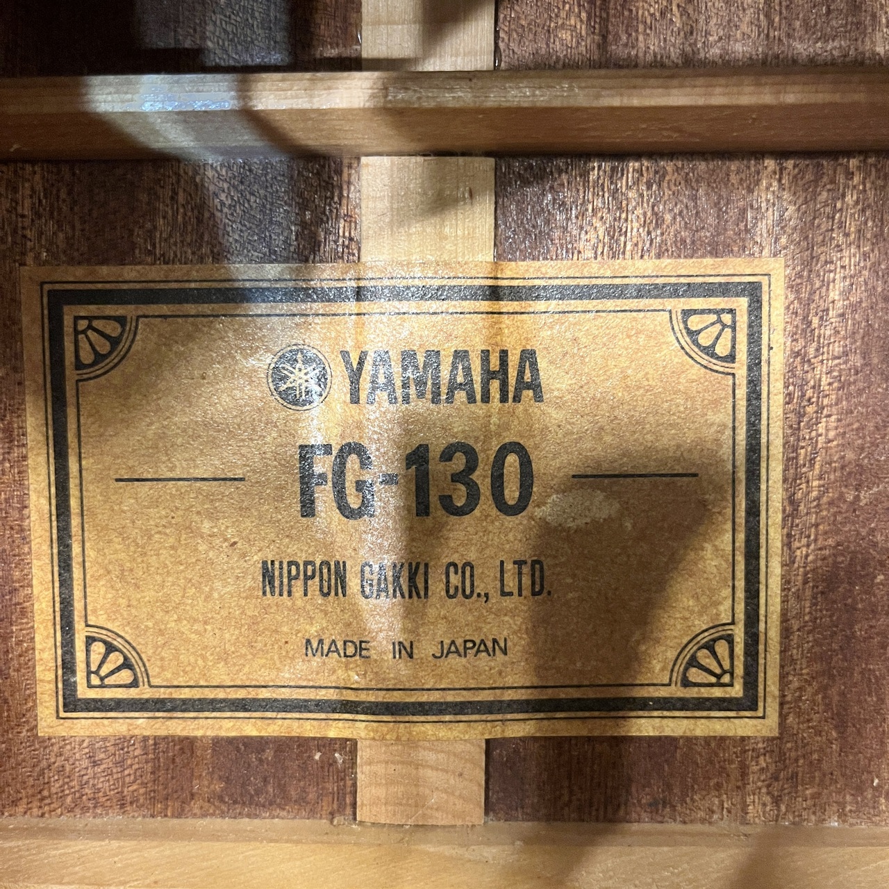YAMAHA FG-130 グリーンラベル【新品弦交換・メンテナンス済み】