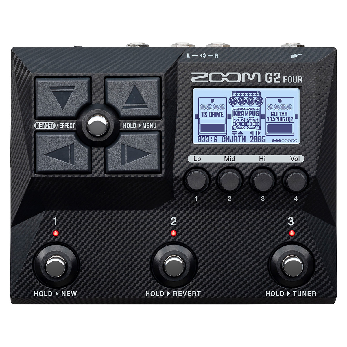 ZOOM G2 FOUR ギター用マルチエフェクター＆アンプエミュレーター 