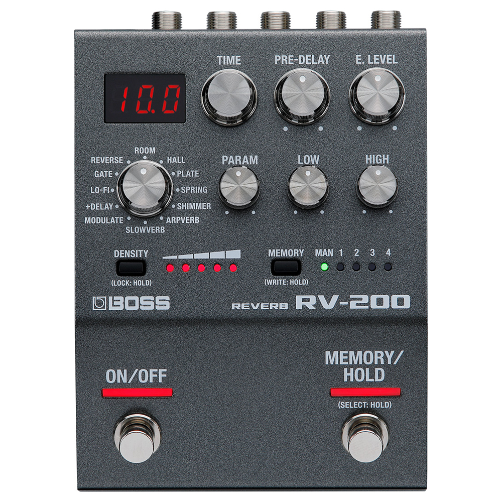 BOSS ボス RV-200 Reverb ギターエフェクター リバーブ エフェクター 