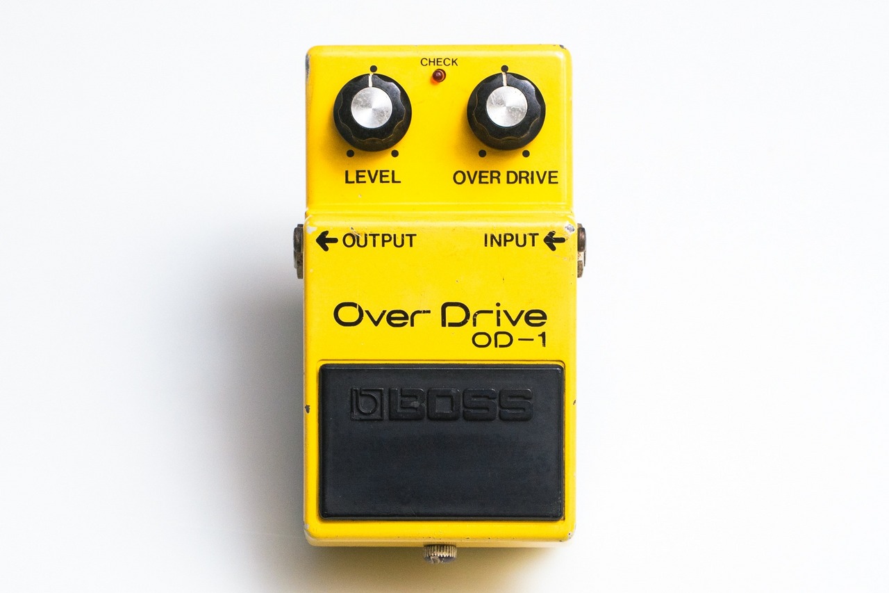 konan2020 BOSS Over Drive OD-1 銀ネジ BOSS OD-1 Over Drive Made In Japan 銀ネジ #9700【GIB横浜