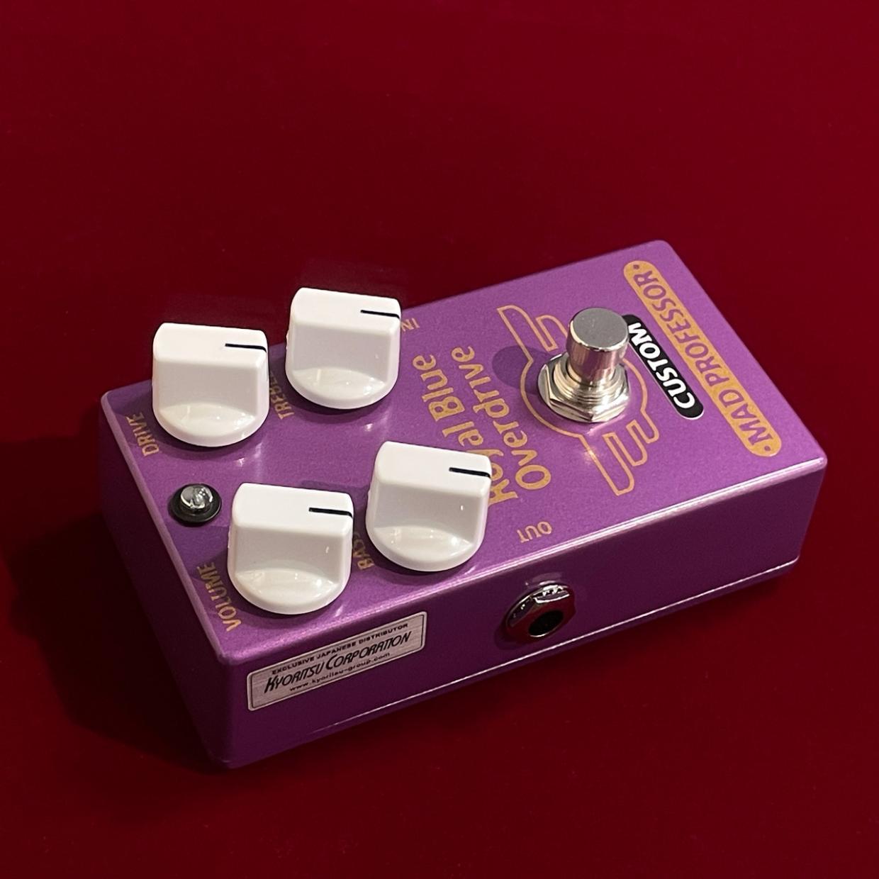 MAD PROFESSOR Royal Blue Overdrive CUSTOM Bluebird mod（新品/送料