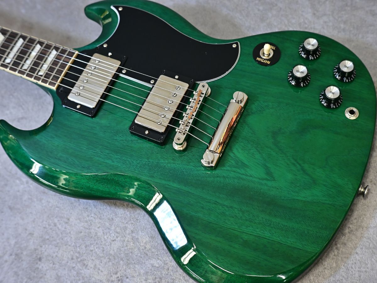 Gibson 【New】SG Standard '61 Stop Bar ~Translucent Teal