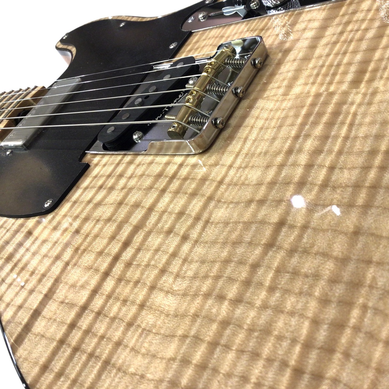Kz Guitar Works TL Trad 22 MHS3 / Natural 【5Aフレイムメイプル