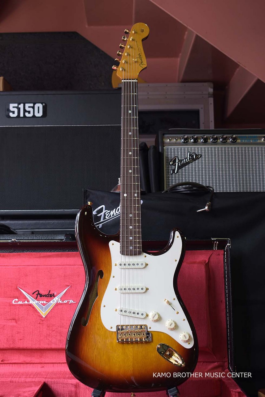 Fender Custom Shop Artisan Korina Stratocaster Chocolate 3-Color