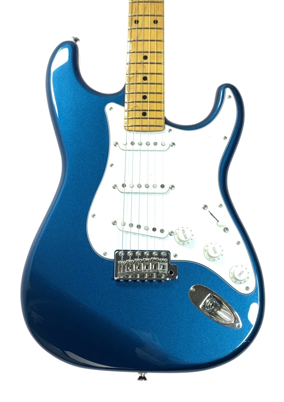 定価9】History CZ-SV/M エレキギター ブルー ケース付き