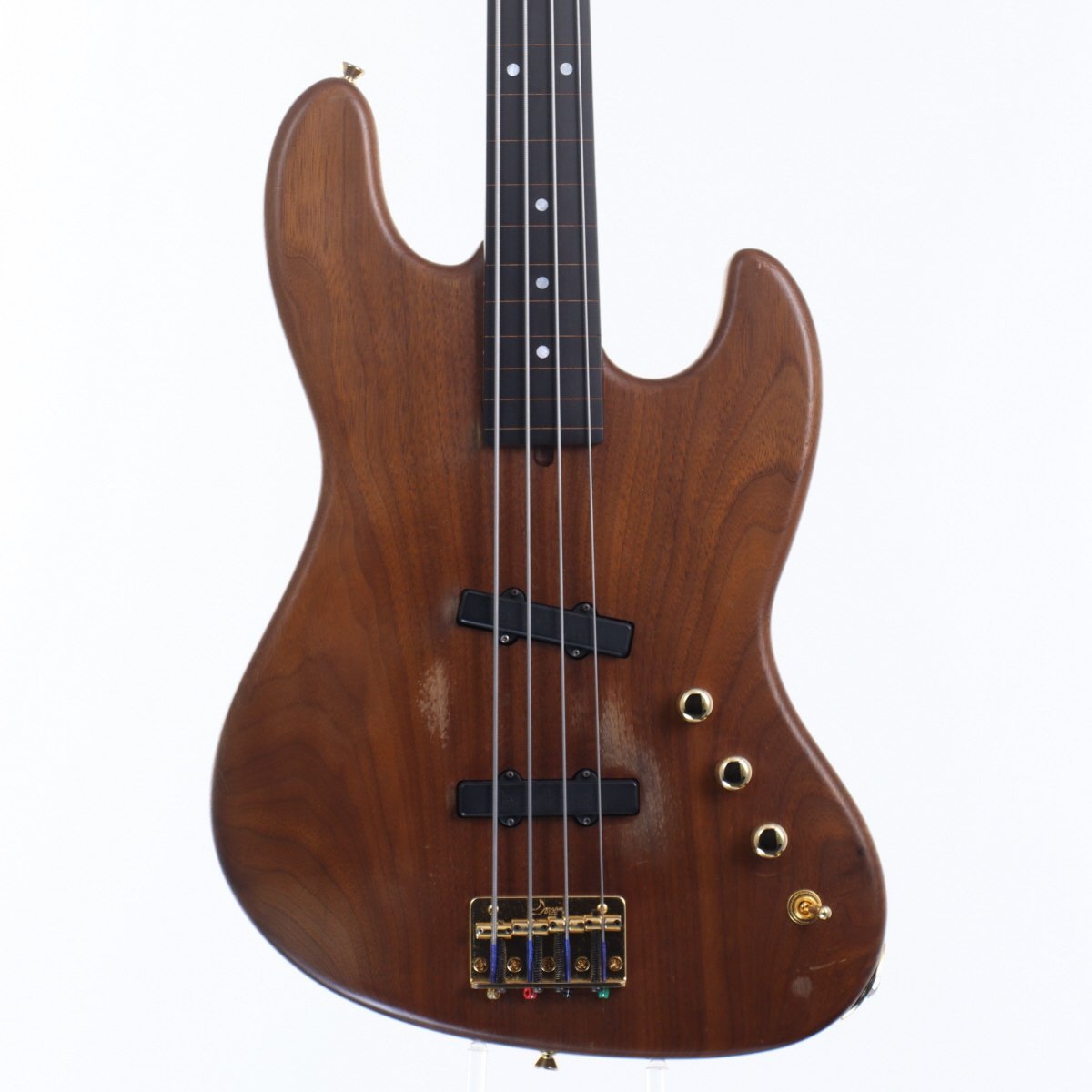 ベース Moon JB Fretless Moon JJ4 Fretless Salmon – Chicago Music Exchange