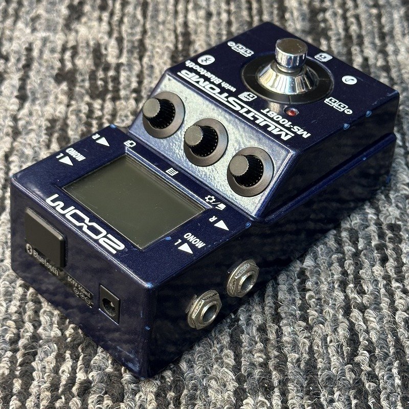 ギター MULTI STOMP MS-100BT with Bluetooth Zoom MS-100BT MultiStomp Guitar Pedal with Bluetooth | Zoom