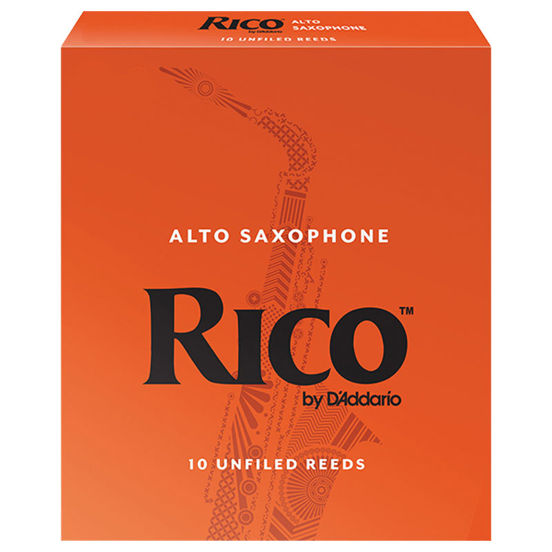 D'Addario Woodwinds/RICO RICO アルトサックス用リード オレンジ箱 3 [LRIC10AS3]  【WEBSHOP】（新品）【楽器検索デジマート】