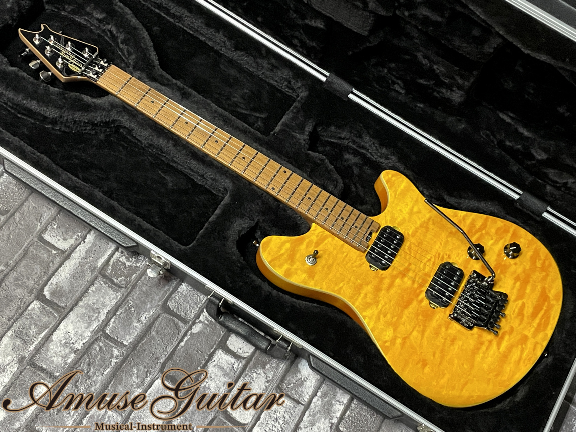 EVH Wolfgang WG Standard QM Baked Maple Fingerboard # Transparent Amber  2022年製 w/Original Soft Case （中古）【楽器検索デジマート】